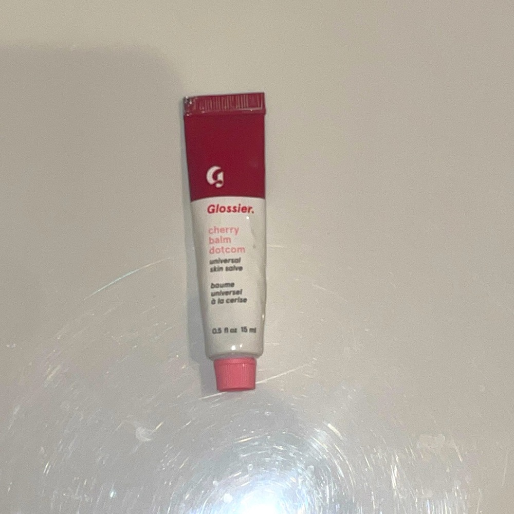 Discontinued Glossier Cherry Balm Dot Com